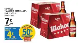 E.Leclerc Mahou 5 Estrellas oferta