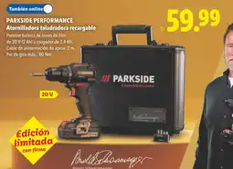 Lidl Parkside Performance atornilladora taladradora recargable oferta