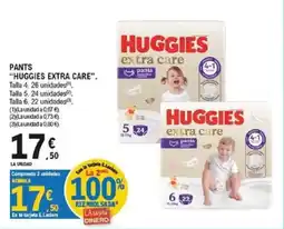 E.Leclerc Huggies extra care pants oferta