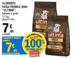 E.Leclerc ultima alimento para perros mini oferta