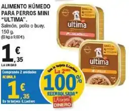 E.Leclerc ultima alimento húmedo para perros mini oferta