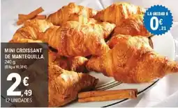 E.Leclerc Mini croissant de mantequilla oferta