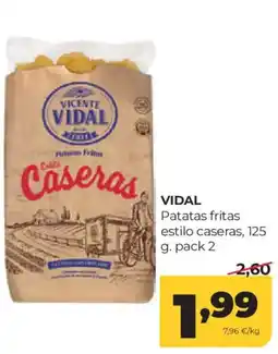 Alimerka Vidal patatas fritas estilo caseras oferta