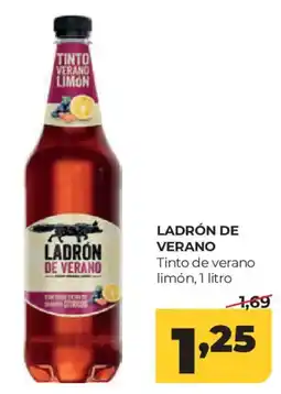Alimerka Ladrón de verano tinto de verano limón oferta
