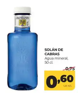 Alimerka Solán de Cabras Agua mineral oferta