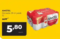 Alimerka Amstel cerveza oferta