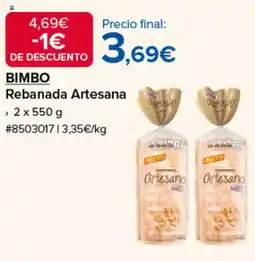 Costco Bimbo Rebanada Artesana oferta