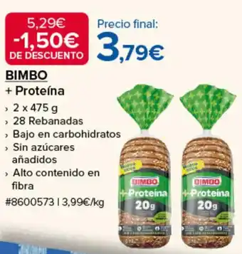 Bimbo + Proteína