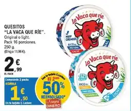 E.Leclerc La Vaca que ríe quesitos oferta