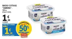 E.Leclerc Danone queso cottage oferta