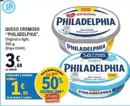 E.Leclerc philadelphia queso cremoso oferta