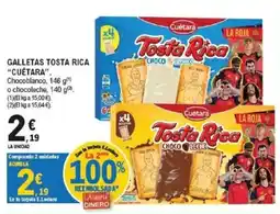 E.Leclerc Cuétara Galletas Tosta Rica oferta
