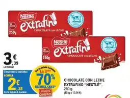 E.Leclerc Nestlé extrafin chocolate con leche oferta