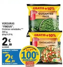 E.Leclerc Findus Verduras oferta