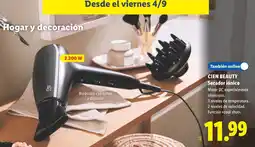Lidl Cien Beauty secador iónico oferta