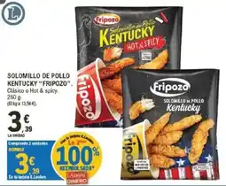 E.Leclerc Fripozo solomillo de pollo kentucky oferta