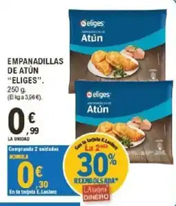 E.Leclerc eliges empanadillas de atun oferta