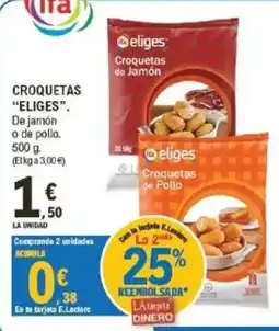 E.Leclerc Eliges croquetas de jamón oferta