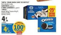 E.Leclerc Tarta gran dama camy de nestle oferta