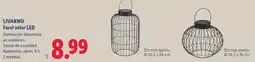 Lidl Livarno farol solar led oferta