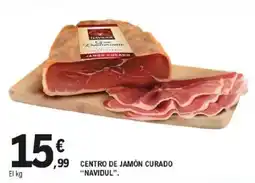 E.Leclerc Navidul centro de jamón curado oferta