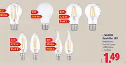 Lidl Livarno Bombilles led oferta