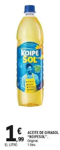 E.Leclerc Koipesol aceite de girasol oferta