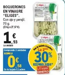 E.Leclerc eliges boquerones en vinagre oferta