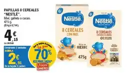 E.Leclerc Nestlé papillas 8 cereales oferta