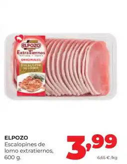 Alimerka Elpozo escalopines de lomo extratiernos oferta