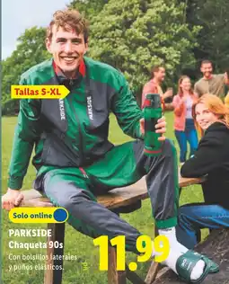 Lidl Parkside chaqueta 90s oferta