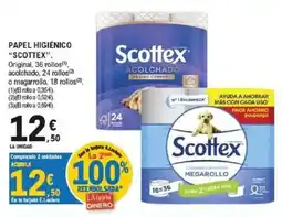 E.Leclerc Scottex papel higiénico oferta