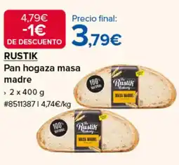 Costco Rustik pan hogaza masa madre oferta