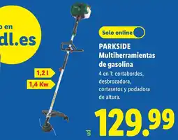 Lidl Parkside Multiherramientas de gasolina oferta