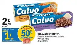 E.Leclerc Calvo calamares oferta