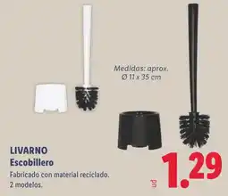 Lidl Livarno escobillero oferta