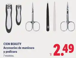 Lidl Cien beauty accesorios de manicura y pedicura oferta