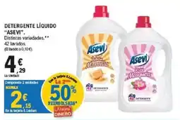 E.Leclerc Asevi detergente líquido oferta