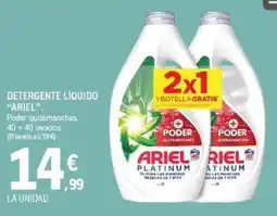 E.Leclerc Ariel detergente líquido oferta