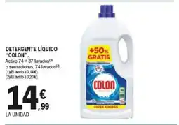 E.Leclerc Colon detergente liquido oferta