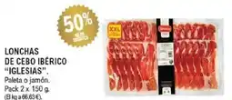 E.Leclerc Iglesias lonchas de cebo ibérico oferta
