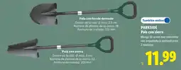 Lidl Parkside pala con sierra oferta