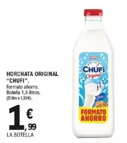 E.Leclerc Chufi horchata original oferta