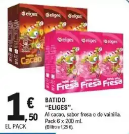 E.Leclerc Eliges batido oferta