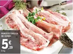 E.Leclerc Panceta fresca de cerdo oferta