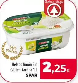 SPAR Lanzarote SPAR Helado Limón oferta