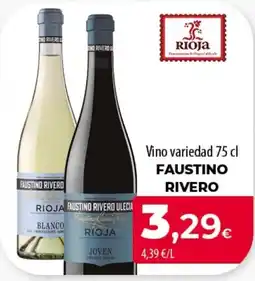 SPAR Lanzarote Faustino rivero vino variedad oferta