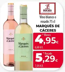 SPAR Lanzarote Marqués de Cáceres Vino blanco o rosado oferta