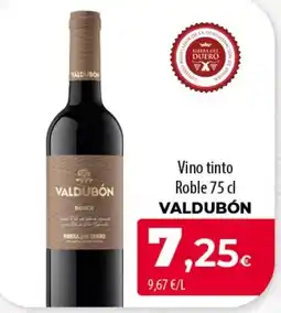 SPAR Lanzarote Valdubón vino tinto Roble oferta