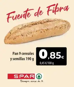 SPAR Lanzarote SPAR Pan 9 cereales y semillas oferta
